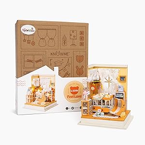 miniature nursery house kit diy kit