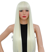 Perücke Blond Lang Wig 