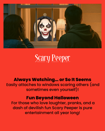Amazon.com: Scary Peeper Halloween Decoration Peeping Tom