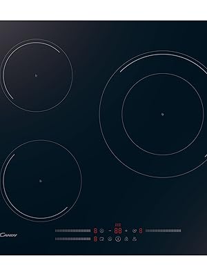 placa induccion 3 fuegos potencia placa induccion candy encimera  induccion