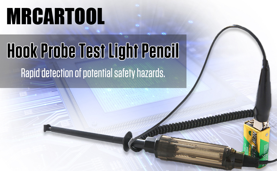 VKALTUL Probe Test Light Pencil,Auto Truck Car Electric Circuit Voltage