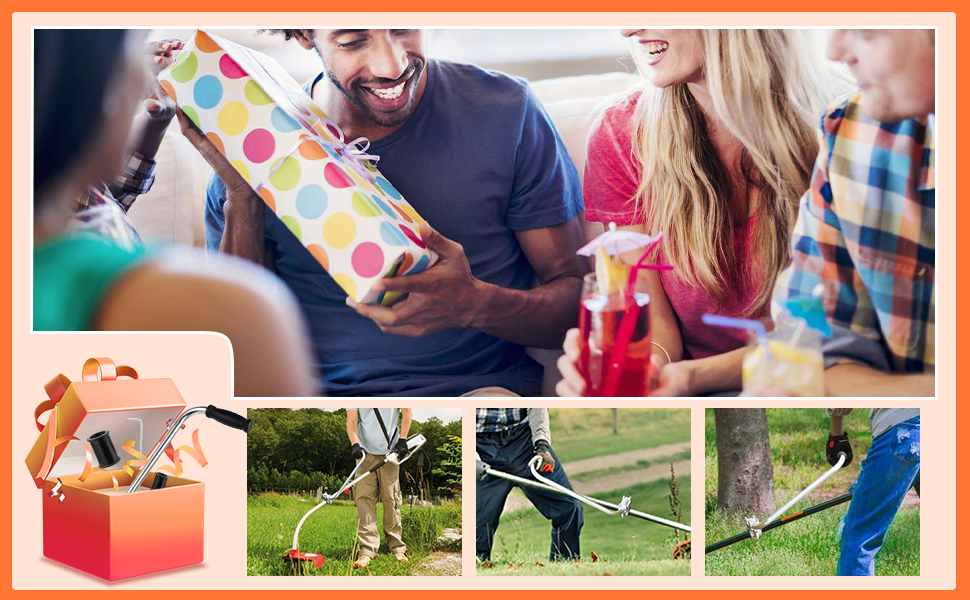 String Trimmers Handle,Ergonomic Trimmer Grip, Weed Eater Handle Extension with