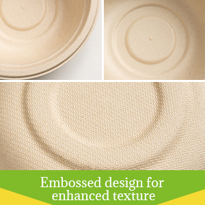 8oz disposable paper bowls