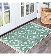 KILOCOCO Indoor Door Mat Small Area Rug 2'x3' Entryway Rug Moroccan Rug Machine Washable Non Slip...
