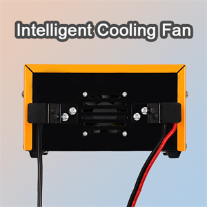 PZ.P battery charger with convenient cables storage