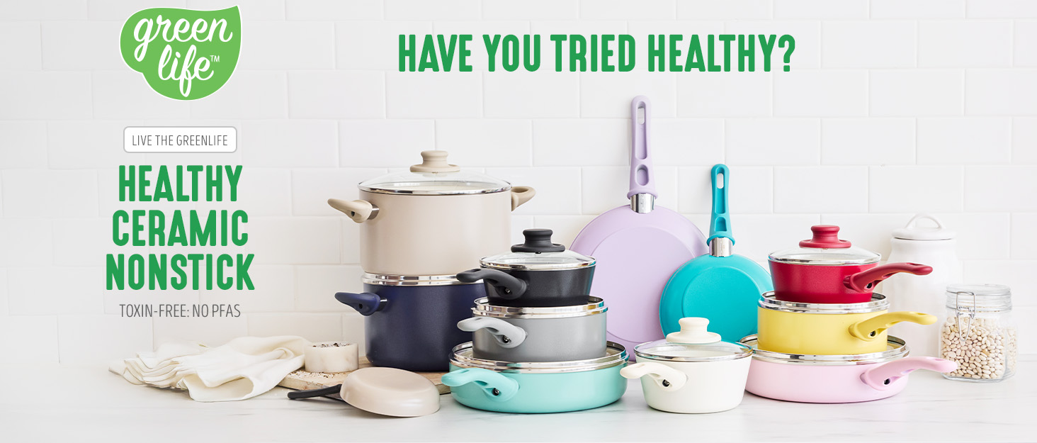 greenlife, utensílios de cozinha, antiaderentes, sem pfas