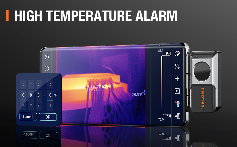 Thermal Camera for Android, Teslong 160x120 Infrared Thermal Imager USB