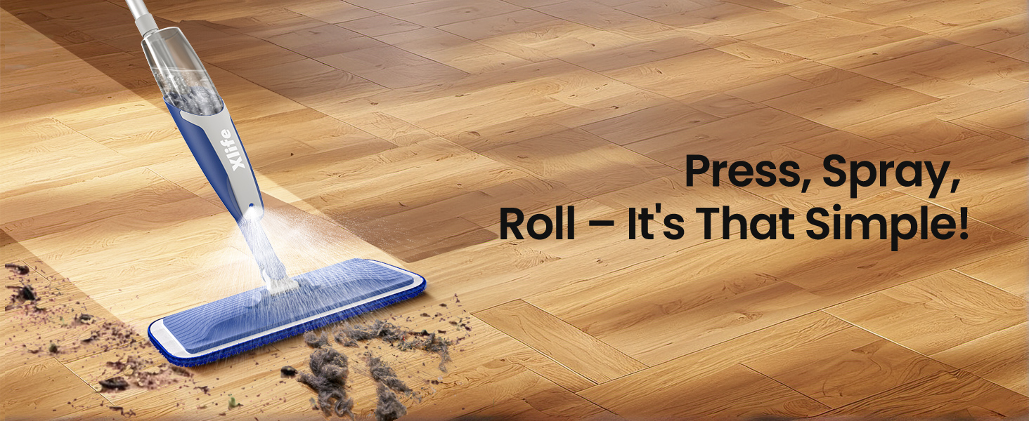 Xlife Spray Mop for Wet Cleaning