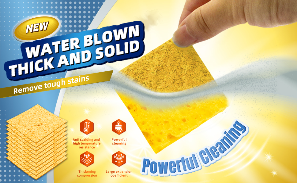 DaFuRui Soldering Sponge，30PCS 2.36" x 2.36" Replacement