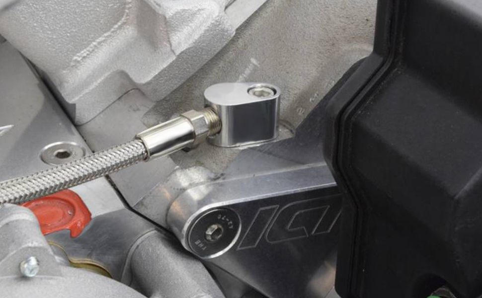 Piodelo LS Throttle Body Bypass Hose Kit, LS Coolant Steam Port Crossover Hose Kits