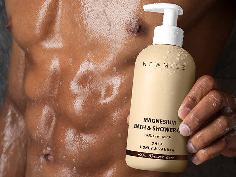 in shower oil body conditioner wet skin