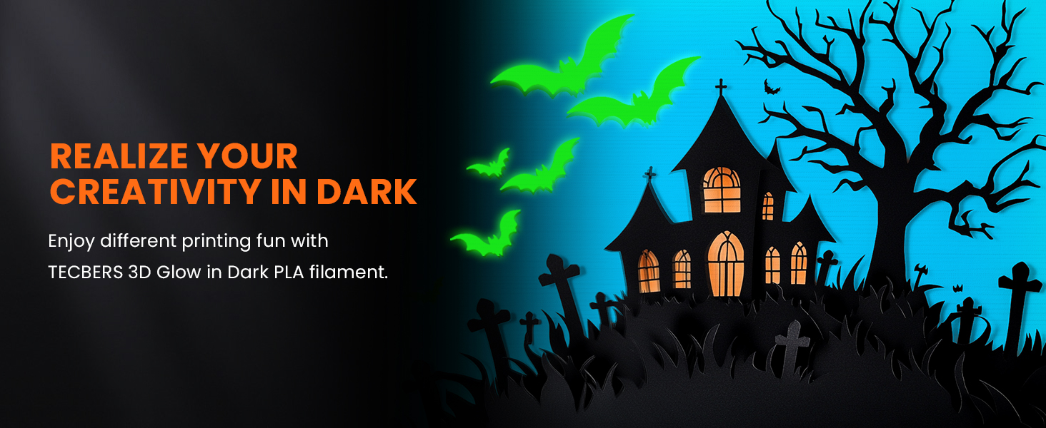 glow in the dark pla filament