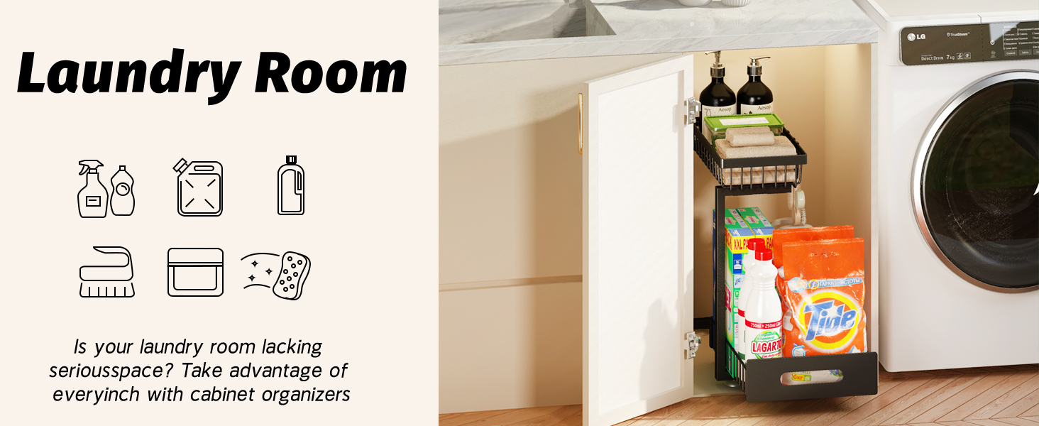 under sink organizers and storage