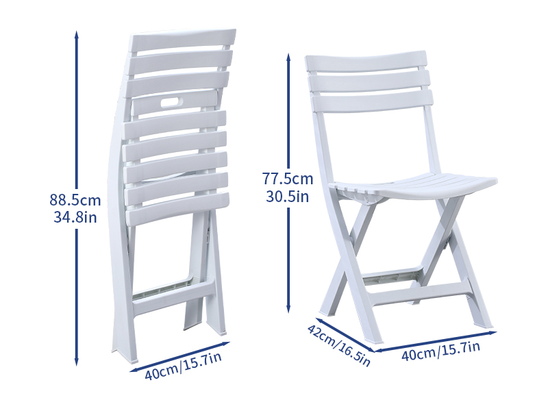 plastic folding chairs