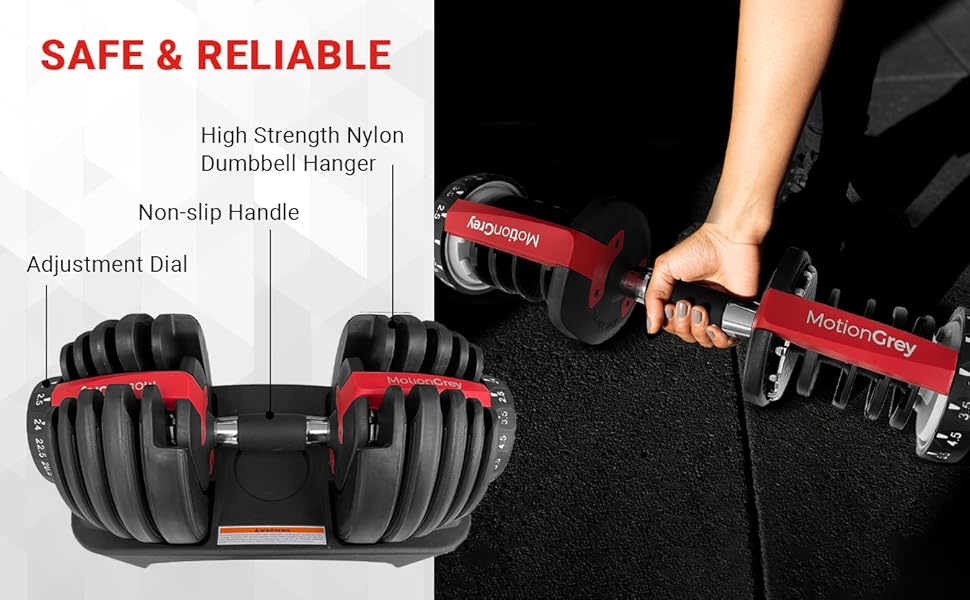 MotionGrey - Adjustable Dumbbell