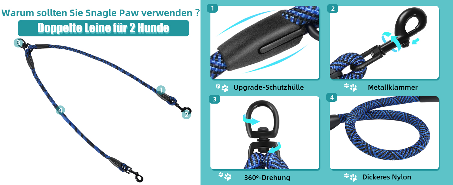 Doppelleine Trainingsleine