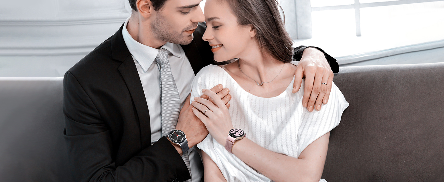 JKD One-click Replacement Strap for Samsung Galaxy Watch 4 Band for Women Men 40mm