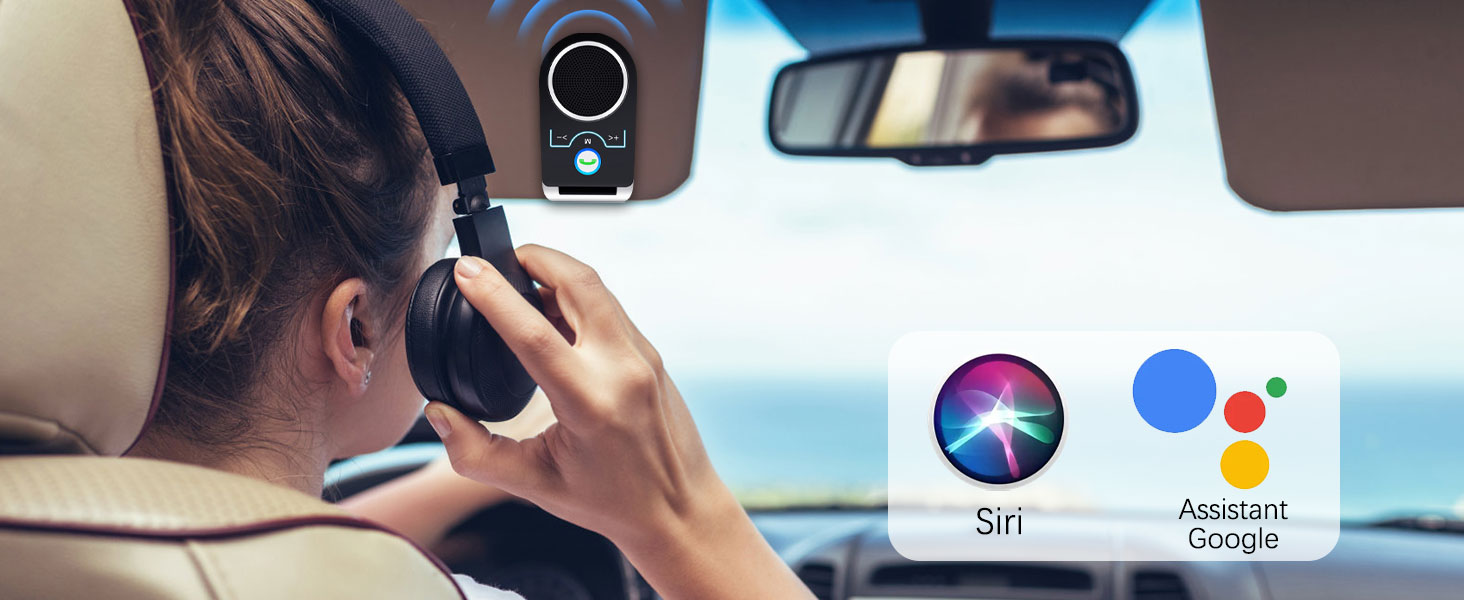 Aigital Vivavoce Bluetooth da Auto per telefonare in Sicurezza