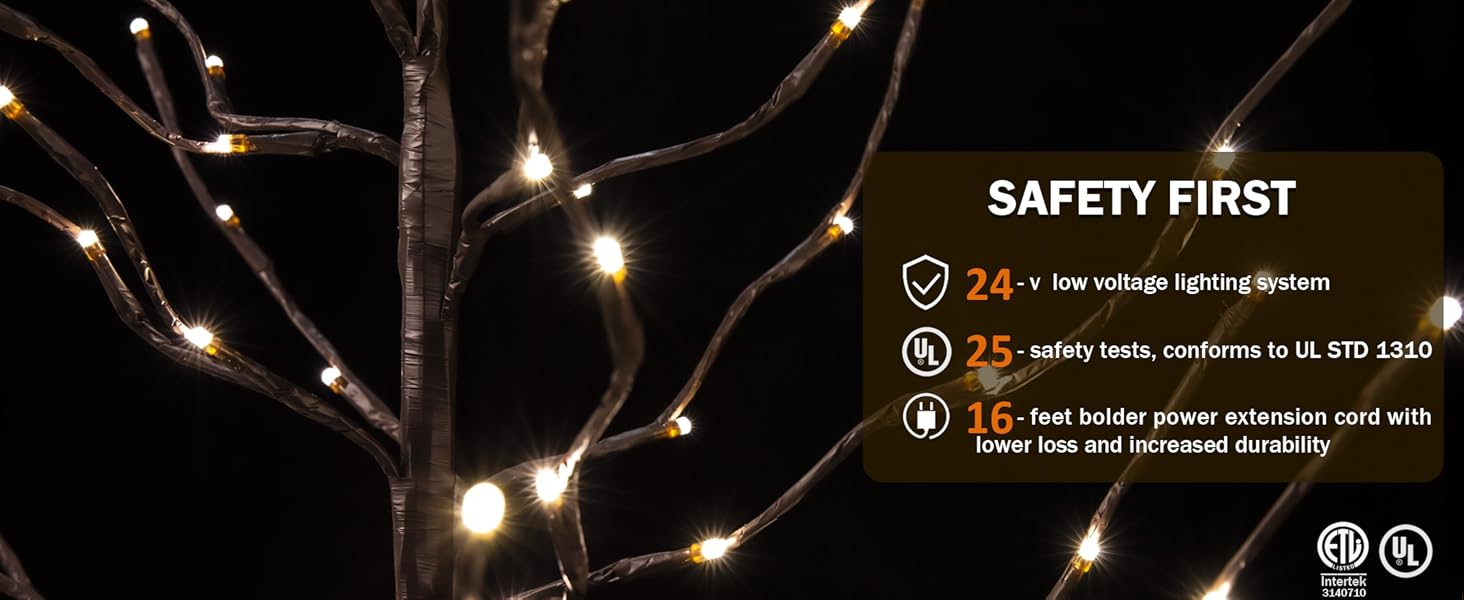 Cherry Blossom Tree,Garden lights,Courtyard landscape lights,LED lights,Waterproof lights