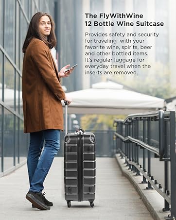 protective bottle sleeve jet bag wine travel sleeve flywithwine wine suitcase wine luggage
