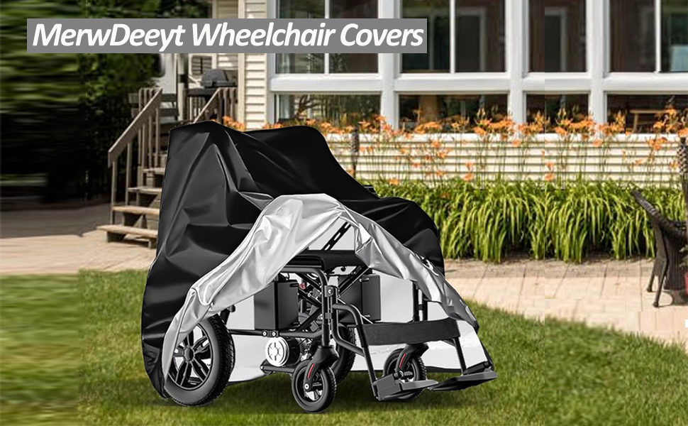 MerwDeeyt Wheelchair Cover