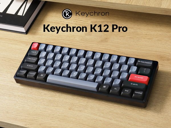 Keychron K12 Pro QMK/VIAワイヤレス・メカニカルキーボード Keychron K12 Pro QMK/VIA Wireless Mechanical Keyboard