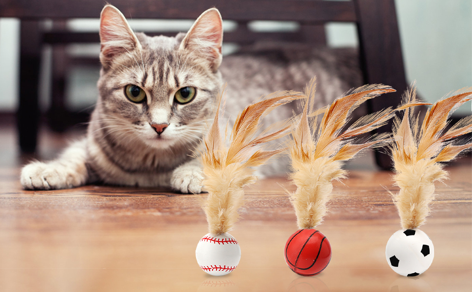 猫のおもちゃのボール