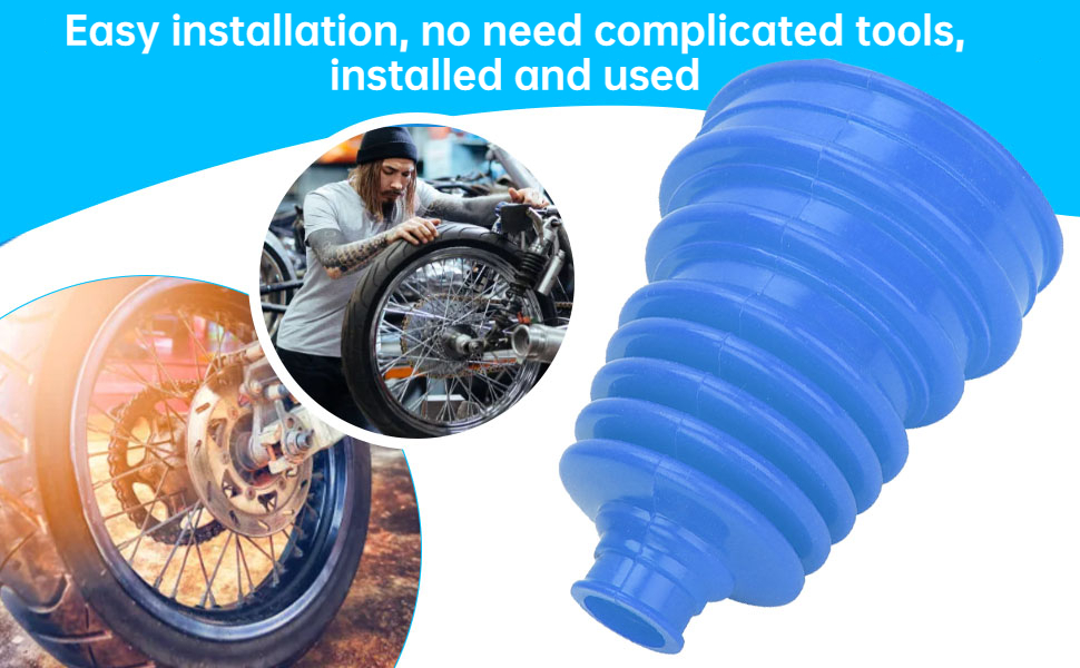 Akozon CV Boot Kit, Universal Split Constant Velocity Joint Gaiter Boot