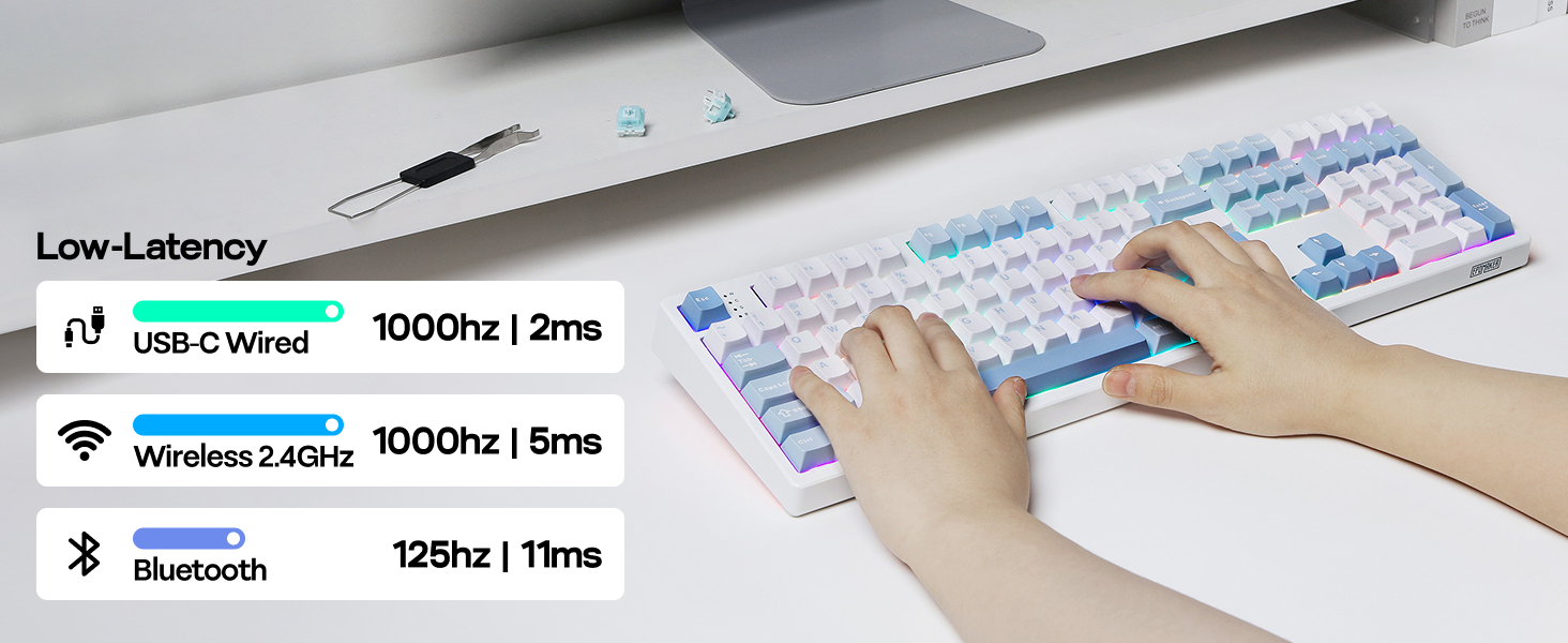 TH108 Wireless Gaming Keyboard