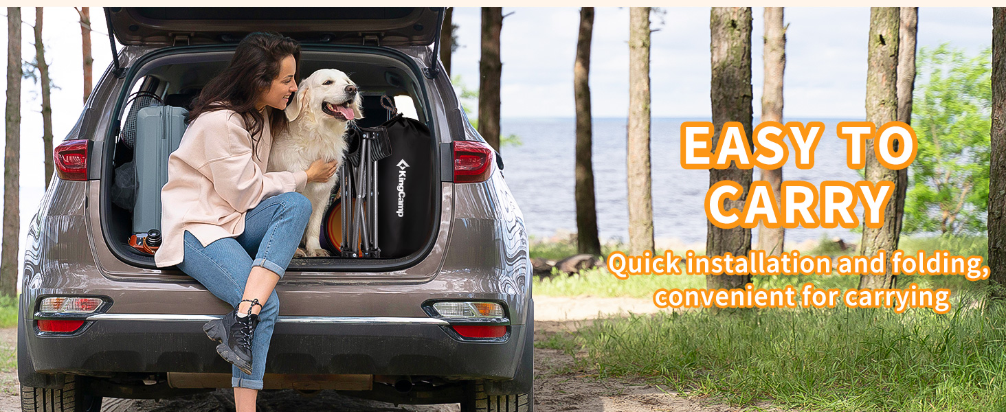 KingCamp Elevated Dog Bowls