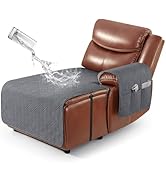 VANSOFY Extra Large Chaise Lounge Couch Cover 100% Waterproof, Chaise Cover for L Shape Recliner ...
