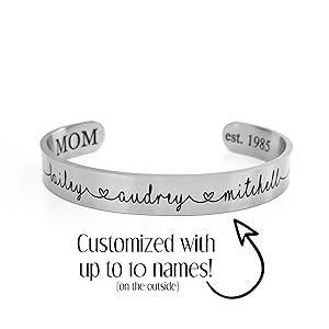 custom name bracelet