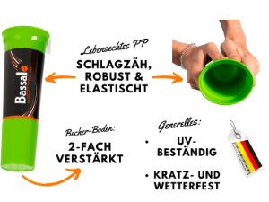 Vorteile Material des Bassalo Becher
