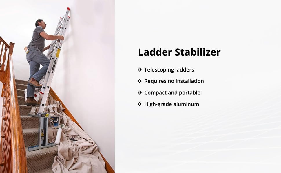 Ideal Security LadderAide SLM, Ladder Leveler for Single
