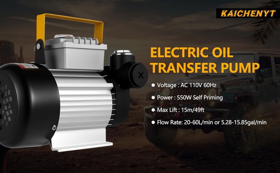Amazon.com: 110V AC 16GPM 60L/min Oil Transfer Pump