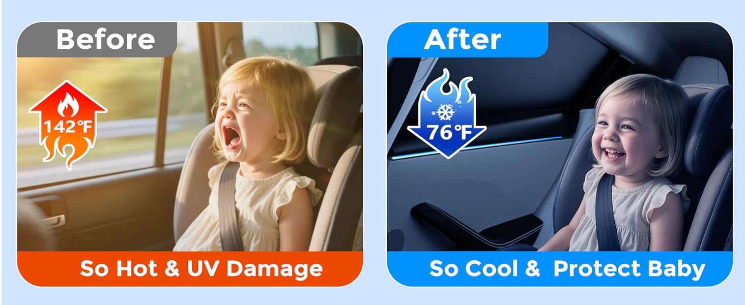 car window shade for baby privacy automobile side window sun shade car windshield sunshade