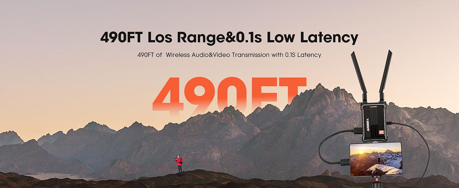 Vrriis Wireless Video Transmission System, Wireless HDMI