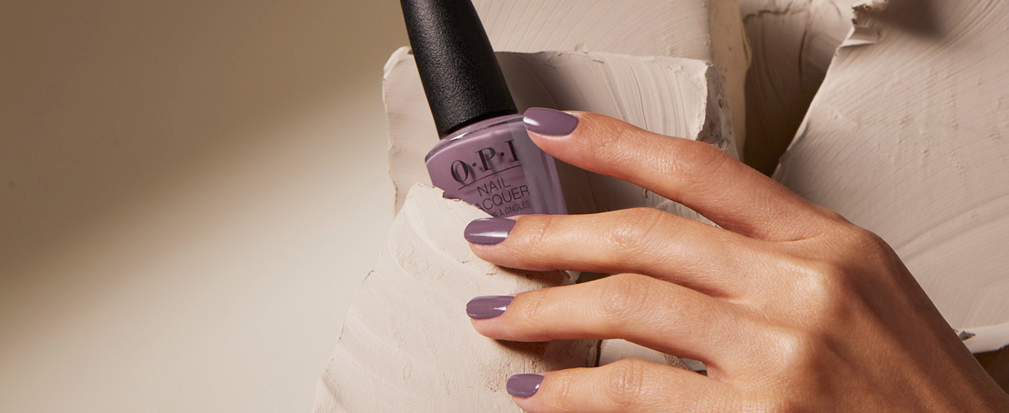 OPI Nail Lacquer, Clay Dreaming, Brown Nail Polish, Fall Wonders