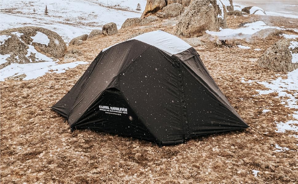 Amazon.co.jp: CAMVIL（ケムビル）カニ4Pエアーテント エアー