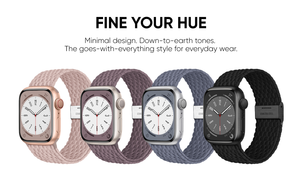 braided apple watch band