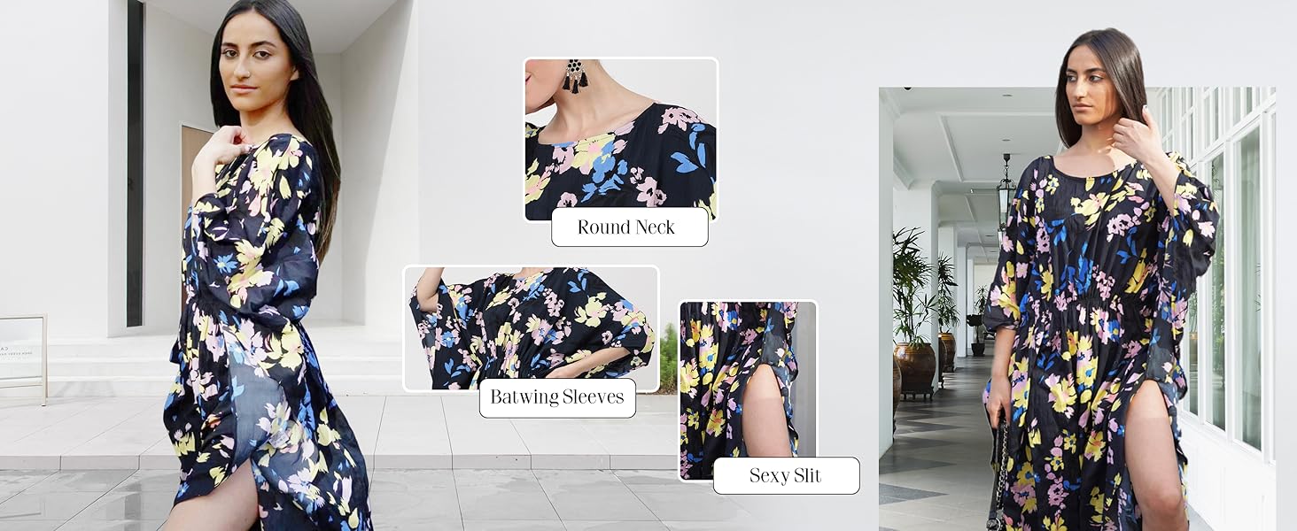 slit kaftans for women