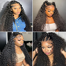 13x6 Deep Wave Lace Front Wigs Human Hair Wigs