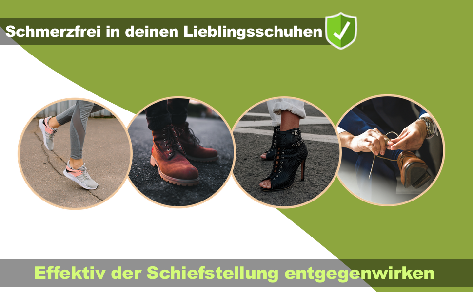 Schmerzfrei in den Lieblingsschuhen