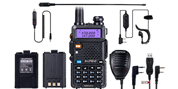 BAOFENG ハンディ機セット 2台セット ハンディ 無線機 VHFUHF デュアルバンド