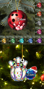 Bowling Ornament