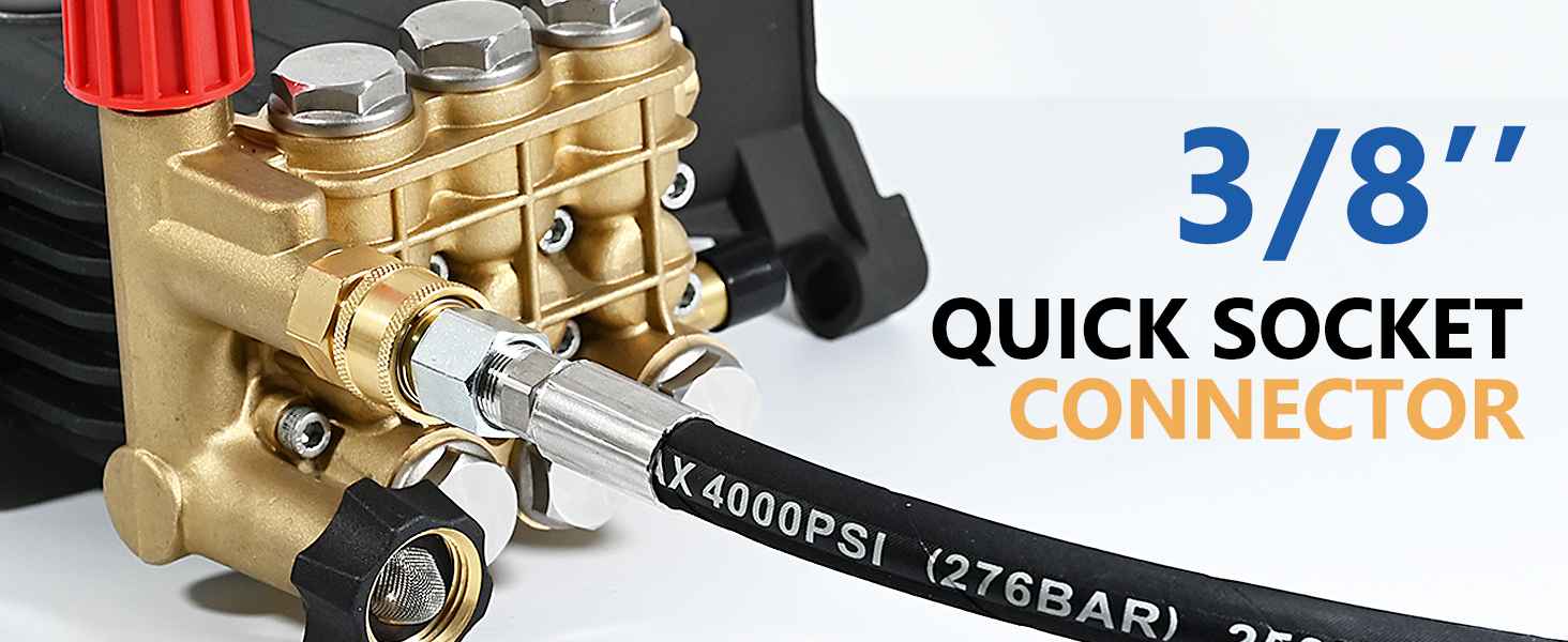 TOOLCY Pressure Washer Pump 36004000 PSI Max, Replacement