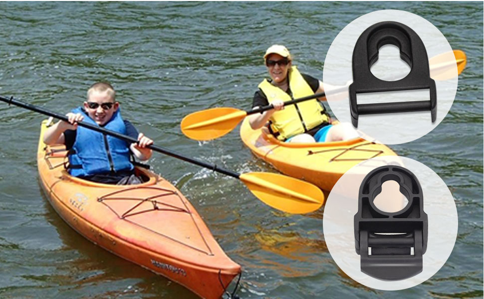 Wosijm Lifetime Emotion Seat Clips fits for Kayaks Pack of