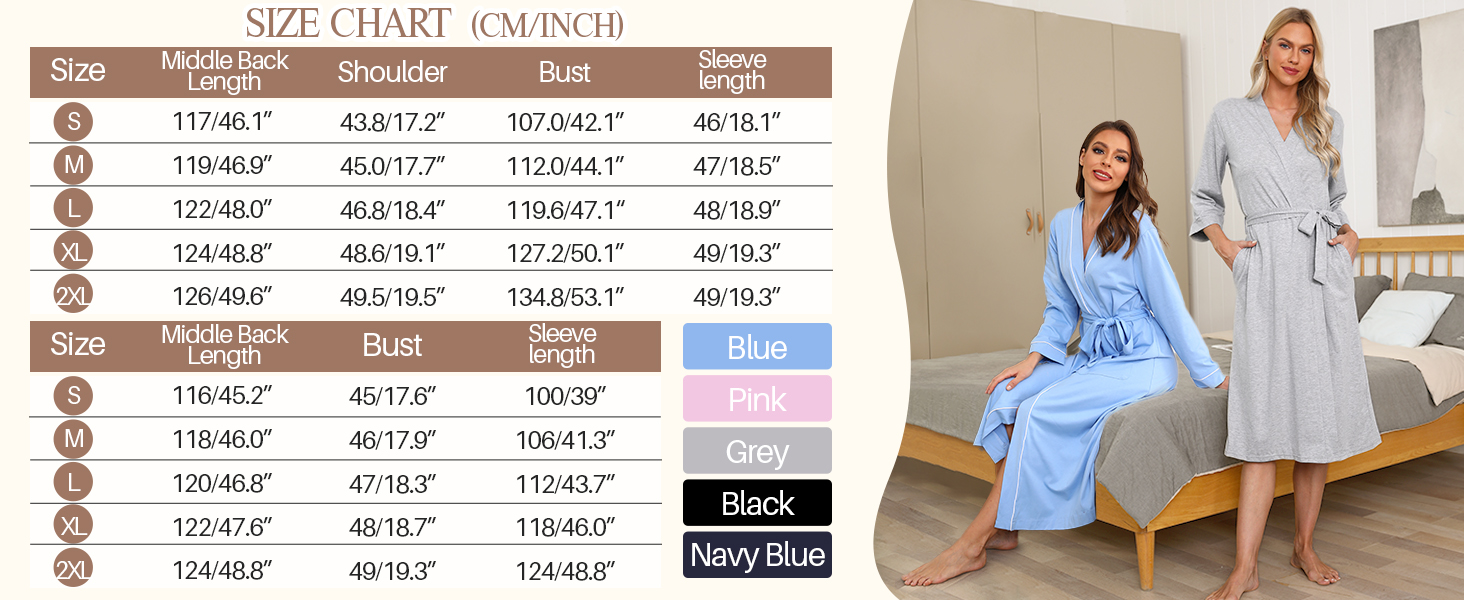 cotton dressing gowns for women uk