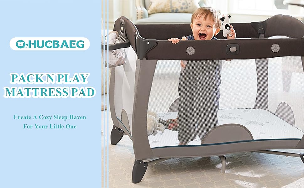 QHUCBAEG Pack and Play Mattress