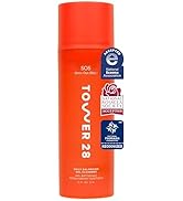 Tower 28 SOS Gel Cleanser + Makeup Remover for Sensitive Skin, Gentle Hydrating pH-Balanced Face ...
